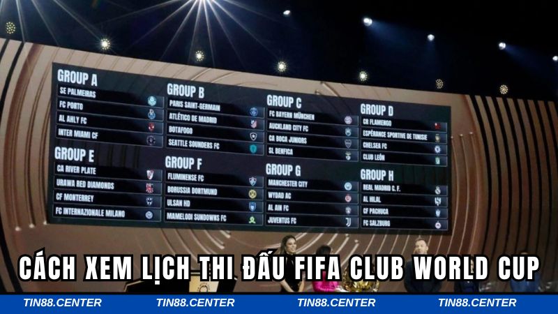 Từng bước theo dõi lịch thi đấu đơn giản