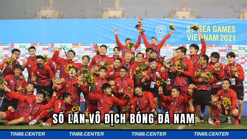 Số lần vô địch bóng đá nam